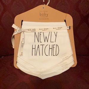 Rae Dunn set of three Easter/Spring bandana bibs